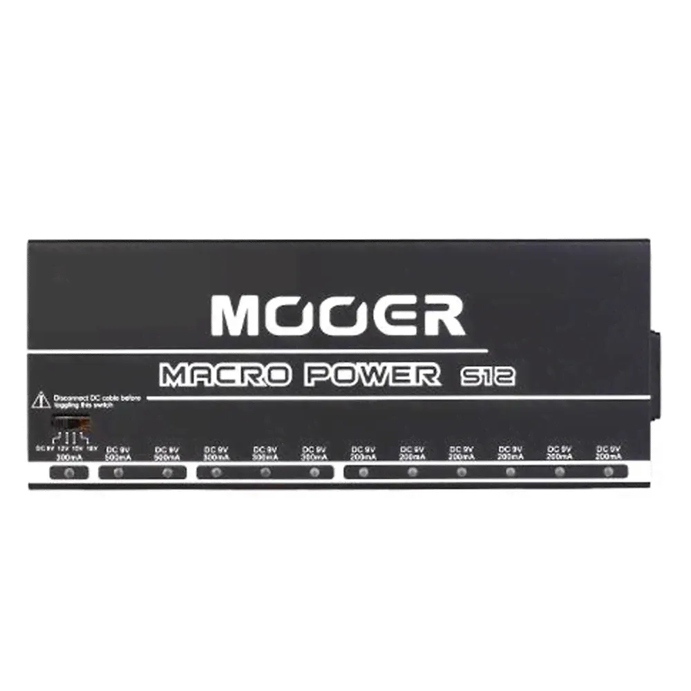 Mooer Macro Power S12 Pedalboard Power Supply