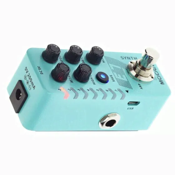 Синтезатор для гитары Mooer E7 полифонический-3