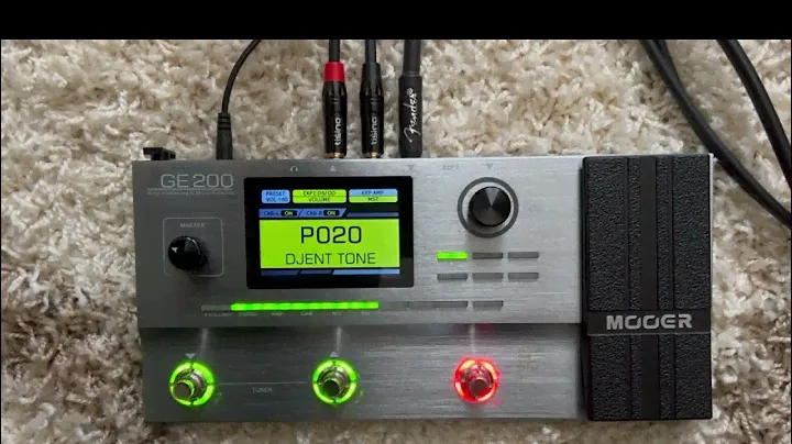 Mooer GE 200 play through