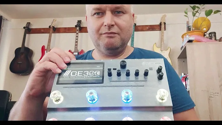 MOOER GE300 Lite presets with different guitars