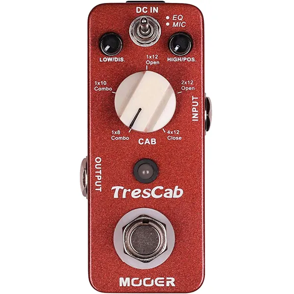 Mooer Tres Cab мини-педаль эмулятор кабинета (Cab Sim)