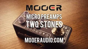 MOOER: Micro Preamp TWO STONES