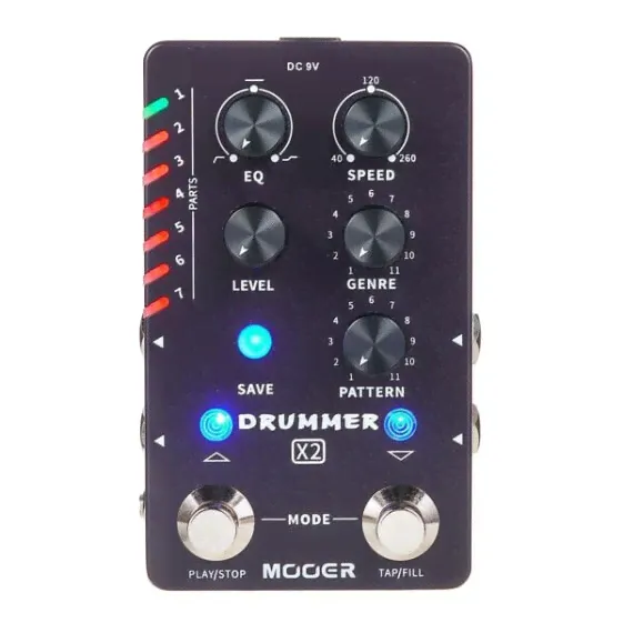 Ударные установки Mooer Stereo Drummer X2