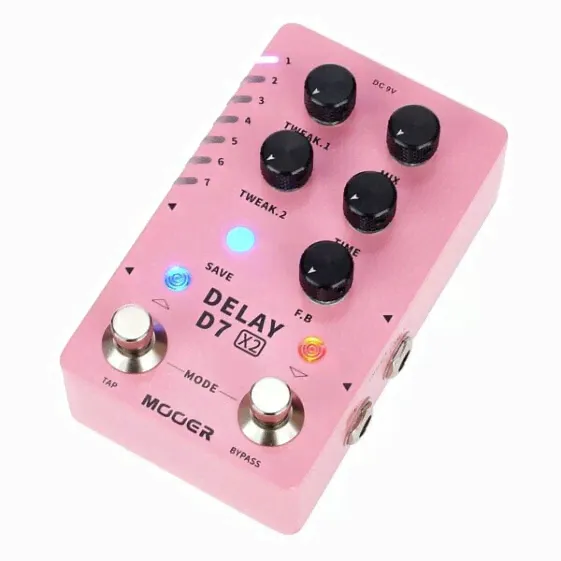 Задержка для гитары Mooer D7 X2-2