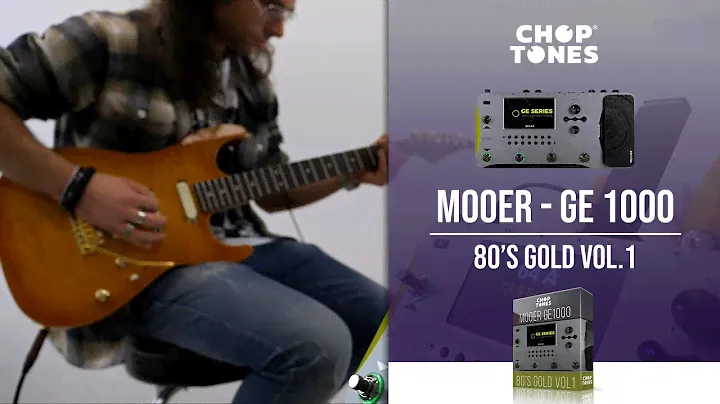 Mooer GE1000 / GE200 Pro Patches | 80s Gold vol1 | Playthrough Demo
