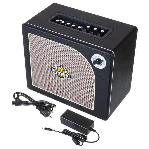 Модельный усилитель Mooer Hornet Black мощностью 30 Вт Mooer Hornet Black 30W Modeling Amp