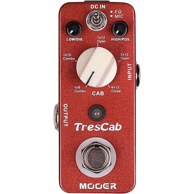 Педали эффектов Amp simulator MOOER Tres Cab-0