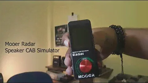 Mooer Radar Cab Simulator - Guitar and Bass One Minute Review (no talking)