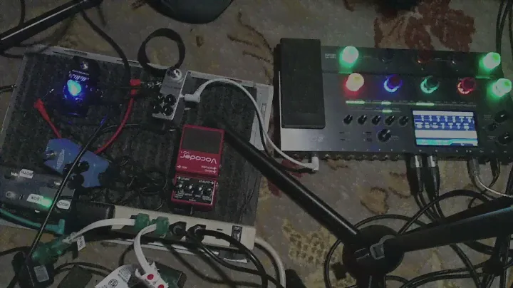 Mooer Ge300 demo with buffer pedal