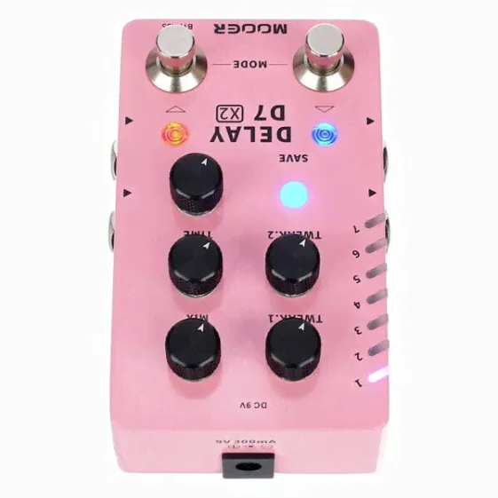 Задержка для гитары Mooer D7 X2-0