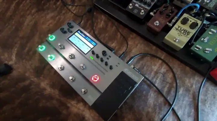 Connecting external pedals to the MOOER GE300