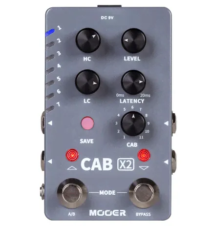 MOOER CAB X2 STEREO CABINET SIMULATOR