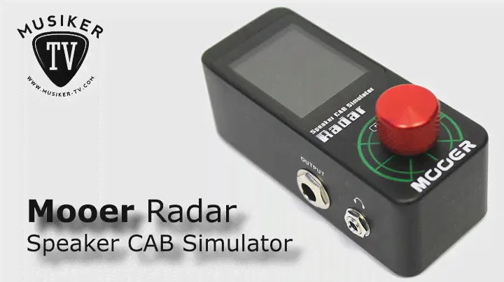 Mooer Radar Speaker CAB Simulator - Review
