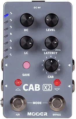 Эмулятор кабинета MOOER Cab X2