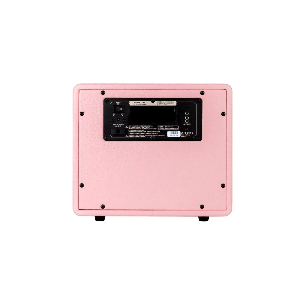 Mooer DH03 Hornet 15 Pink Гитарный комбоусилитель, 15 Вт., 6,5-1