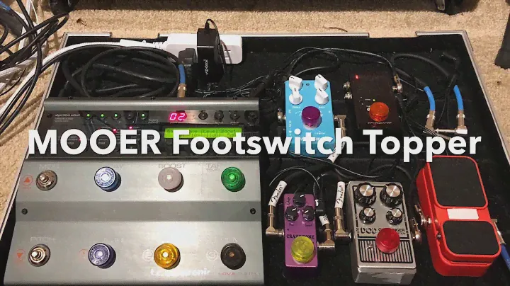 Mooer Footswitch Toppers