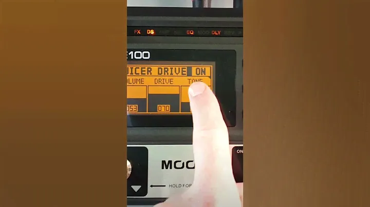 #012 MOOER GE100 - How To Bypass An Effect