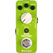 Mooer Mod Factory (MKII) мини-педаль эффектов модуляции (11 в 1)