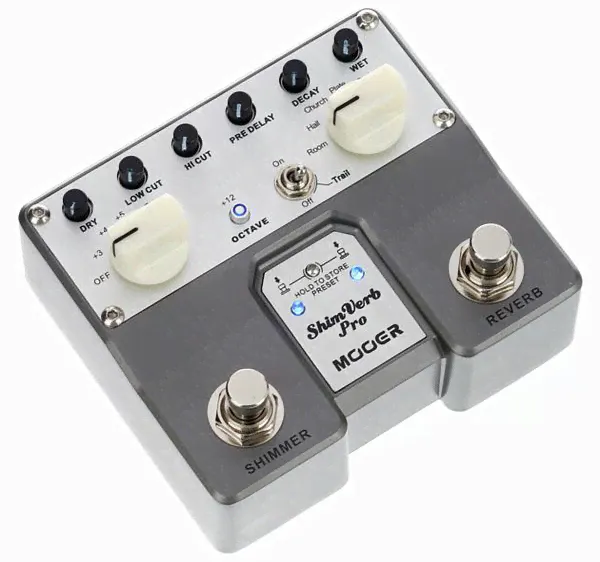 Mooer ShimVerb Pro гитарная двойная мини педаль Reverb / Shimmer-0