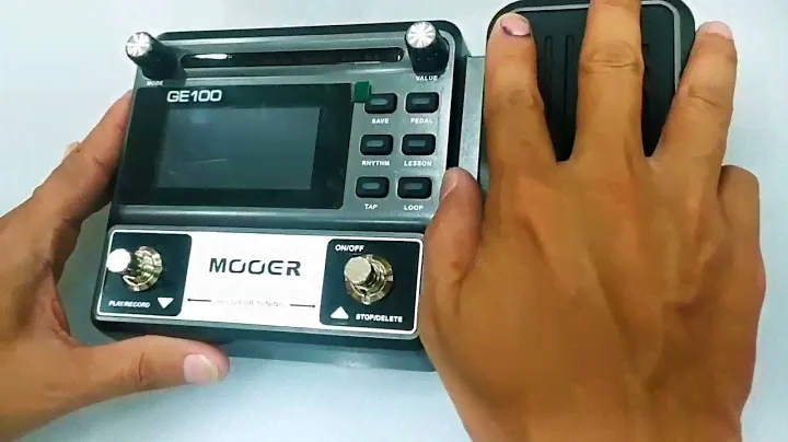 MOOER GE100 Guitar Effects...Unboxing!!!