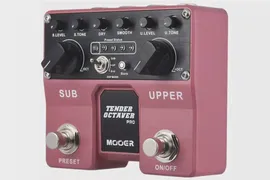 Двойная мини-педаль октавер Mooer Tender Octaver Pro
