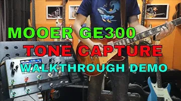 Mooer GE300 Tone Capture Guitar (Walkthrough Demo)