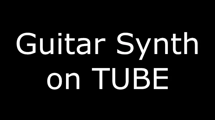 Гитарная педаль Guitar SYNTH on TUBE