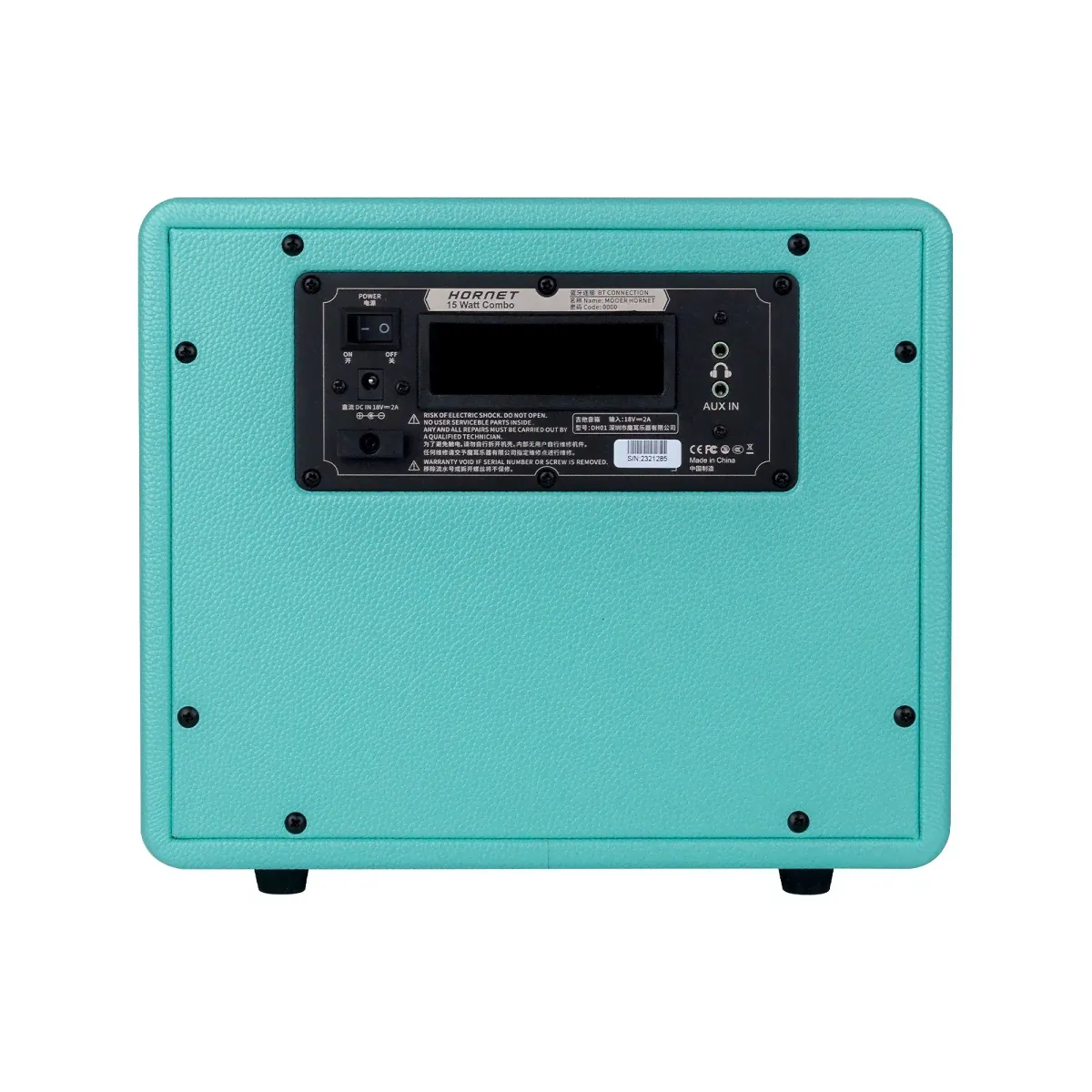 Mooer DH04 Hornet 15 Green Гитарный комбоусилитель, 15 Вт., 6,5-0